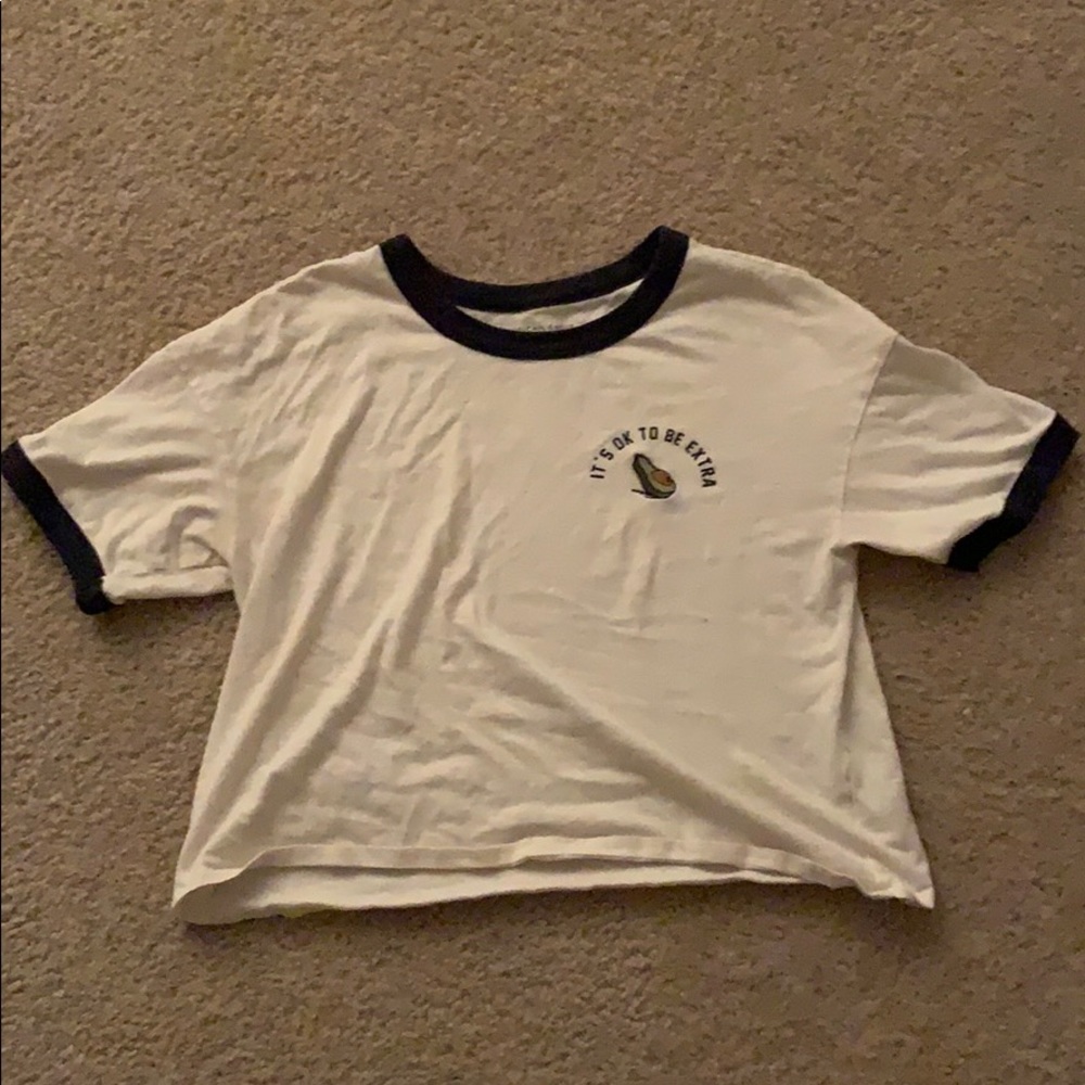 White american eagle t-shirt